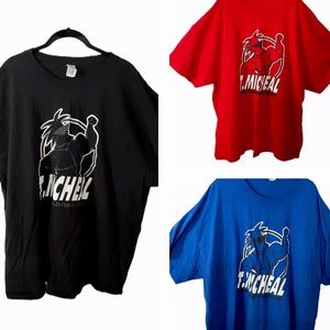 (Bundle of 3) T.Michael bodybuilding gear t-shirts